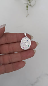 Dijes Acero Blanco . Josefine