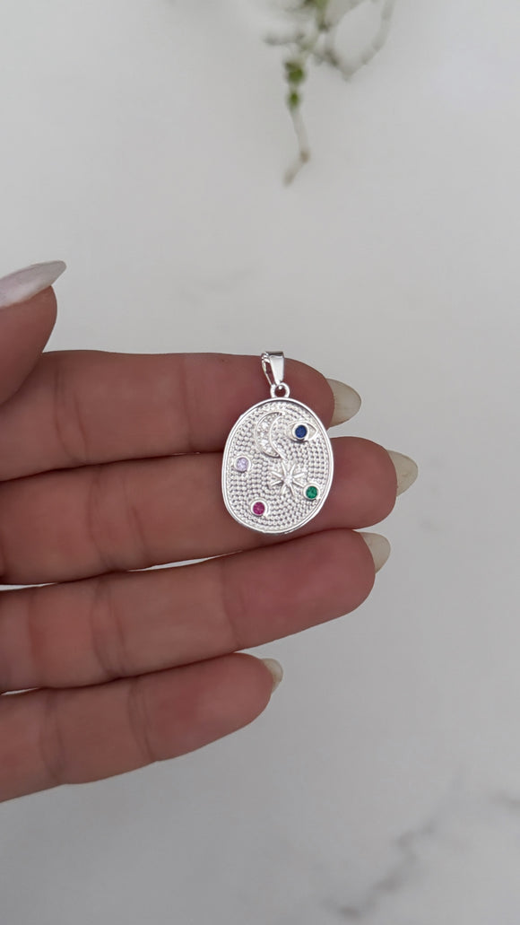 Dijes Acero Blanco . Josefine
