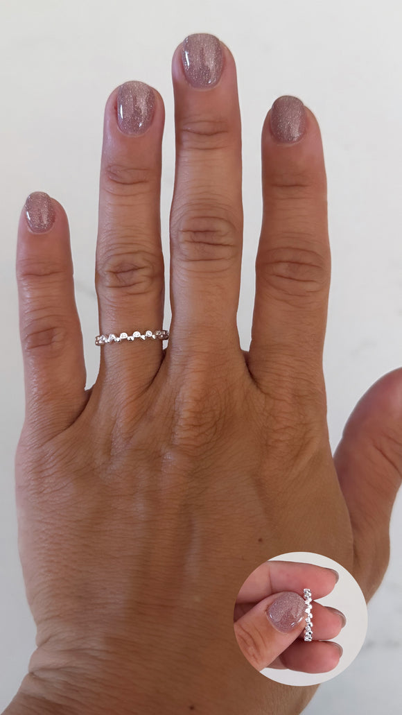 Anillo Plata 925 . Layla