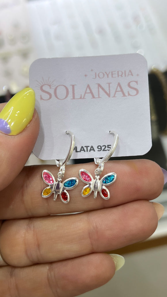 Aros Plata 925 . Calanthe