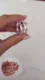 Aros Plata 925 . Paz