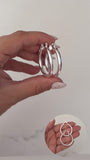 Aros Plata 925 . Paz