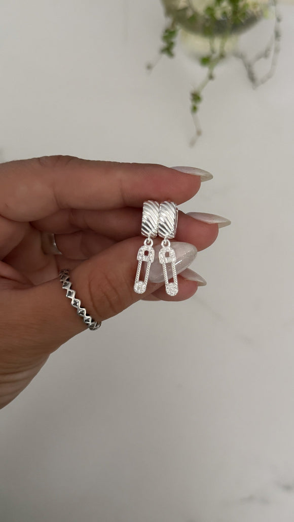 Aros Plata 925 . nyx