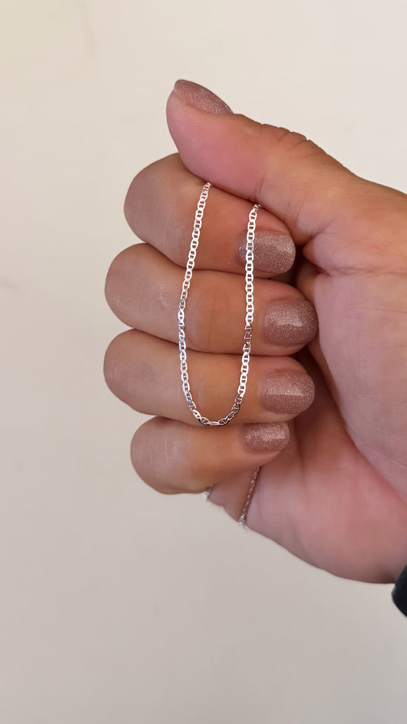Cadena Plata 925 . Amber 45cm