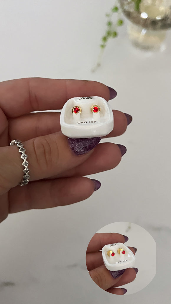 Abridores de Oro 18k . Ariel