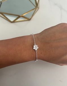 Pulsera Plata 925 . Leandra